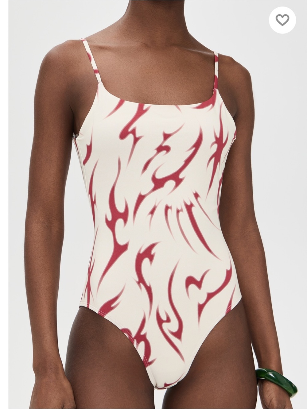 OAS Tribalo Brisa One Piece with Red Flame Print